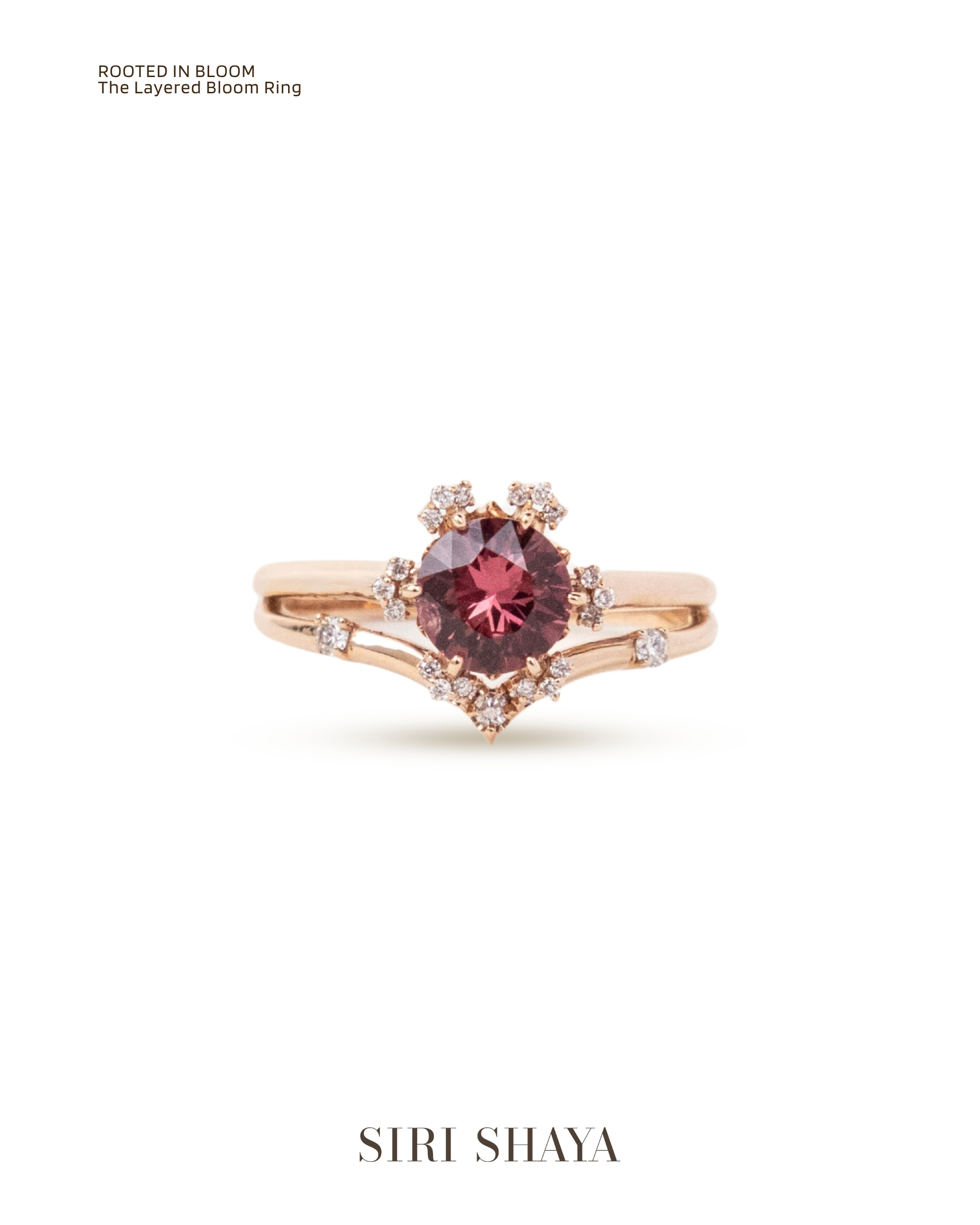The Layered Bloom Ring